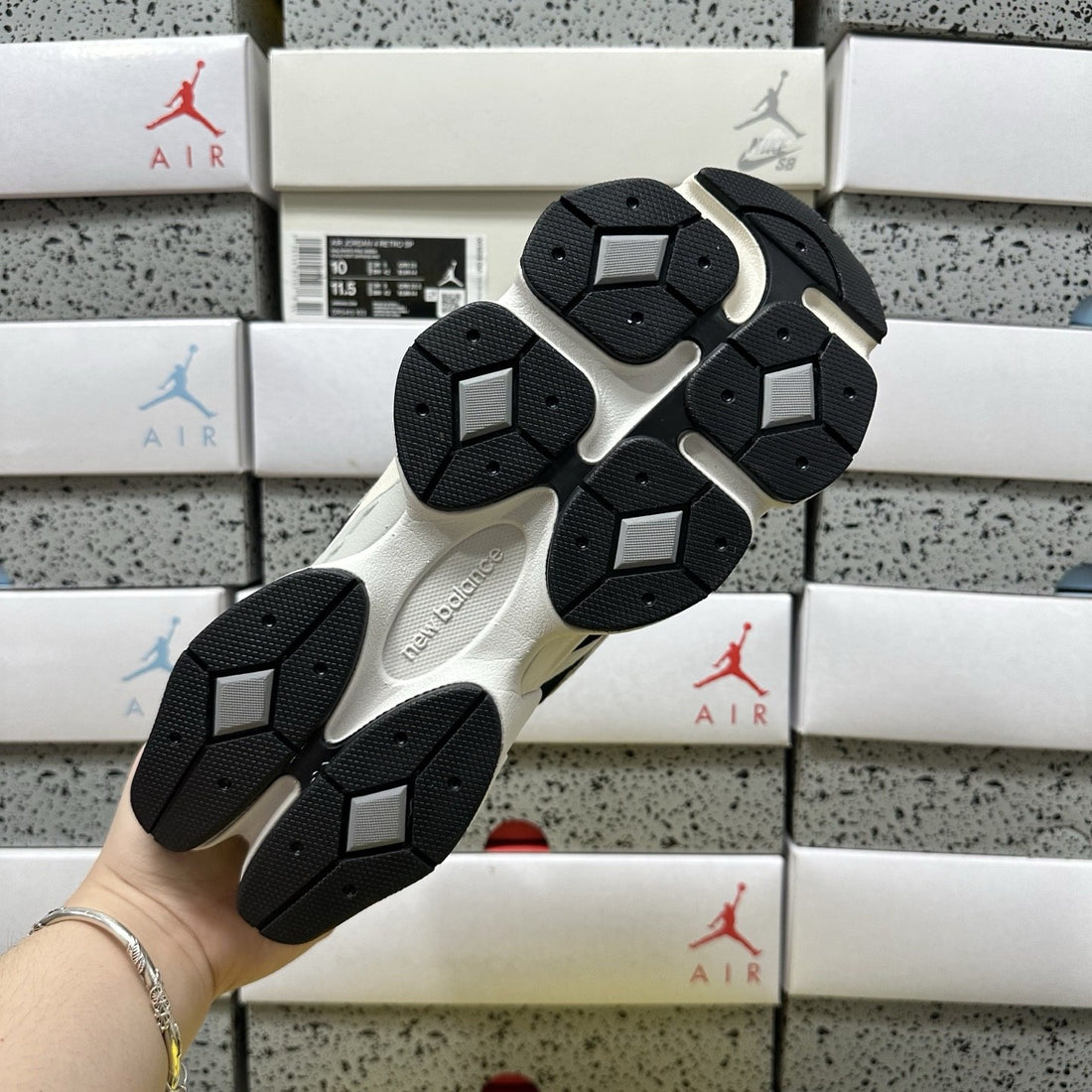 NB 9060 White Black