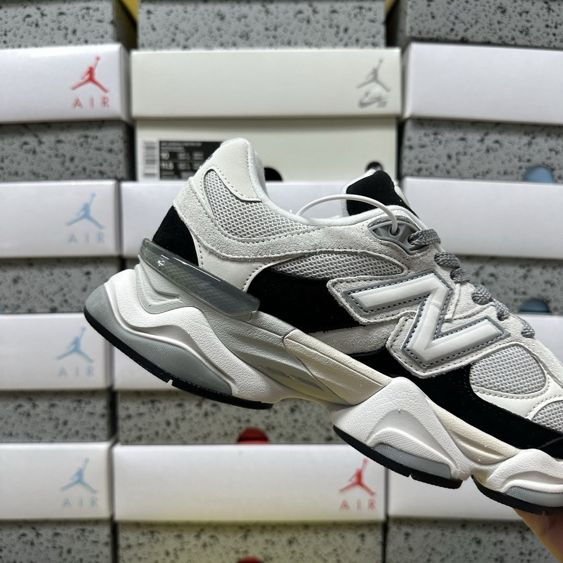 NB 9060 White Black