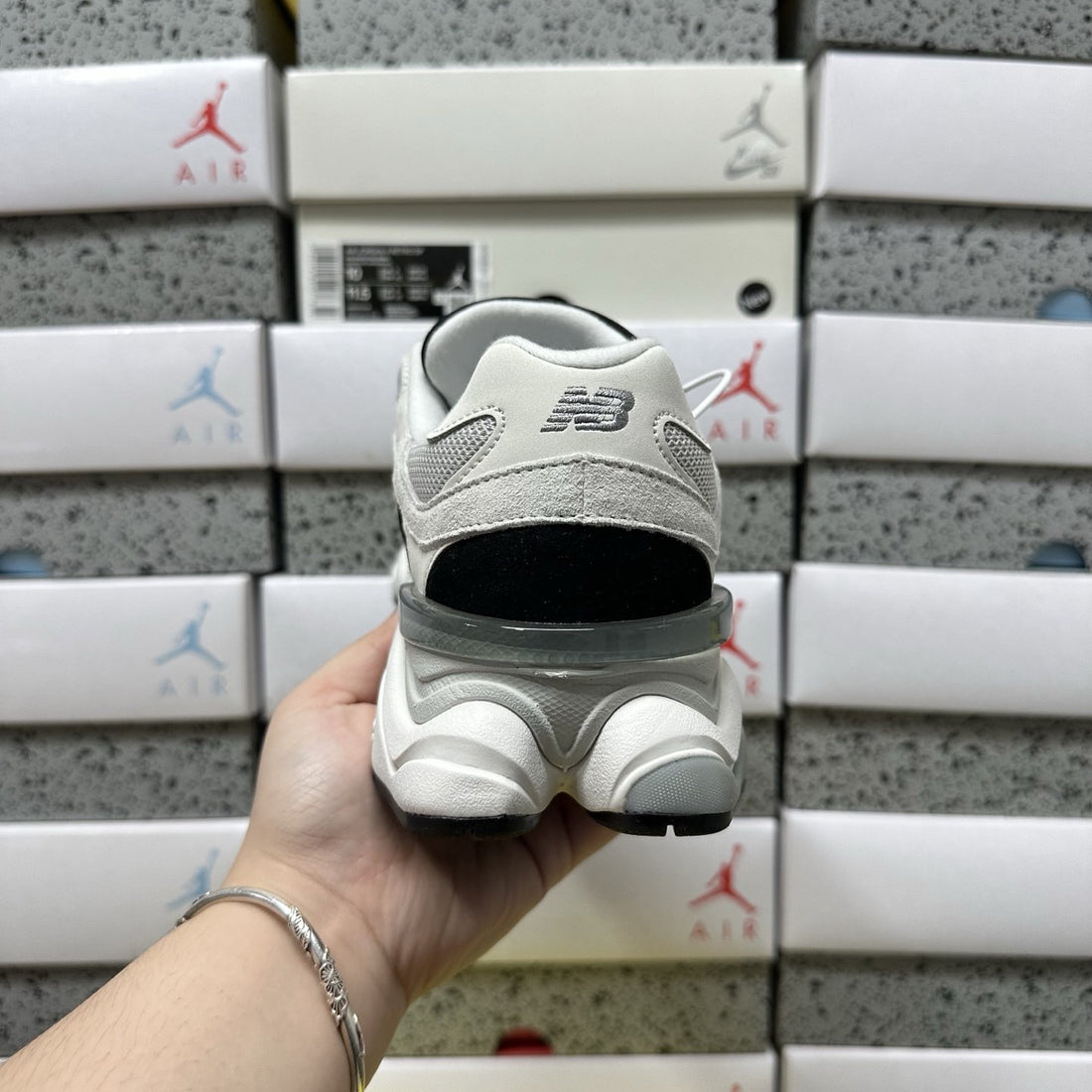 NB 9060 White Black