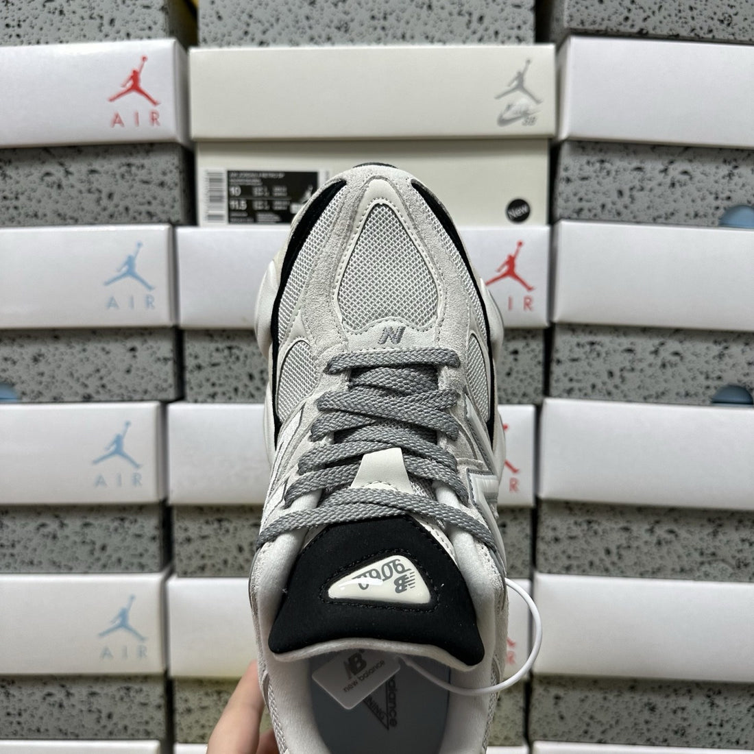 NB 9060 White Black