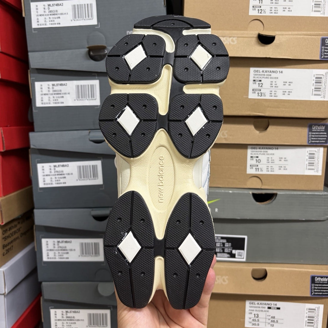 NB 9060 White Black Bold