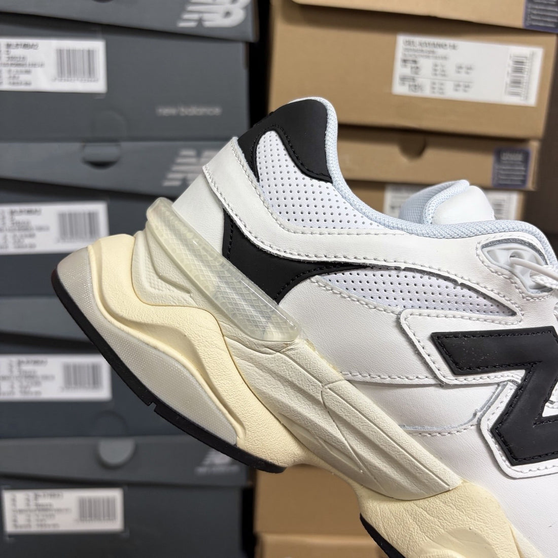 NB 9060 White Black Bold