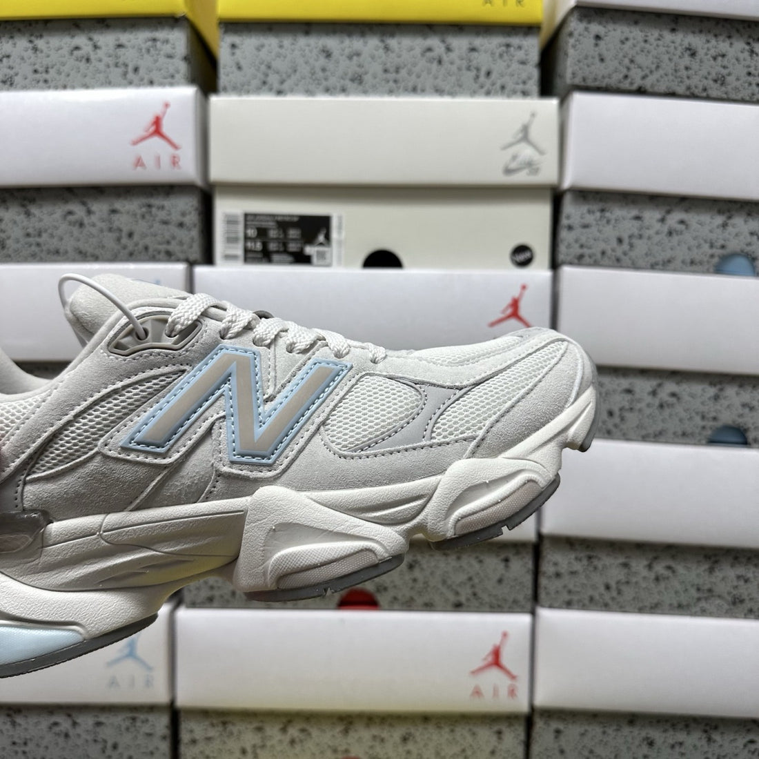 NB 9060 White Ice Blue