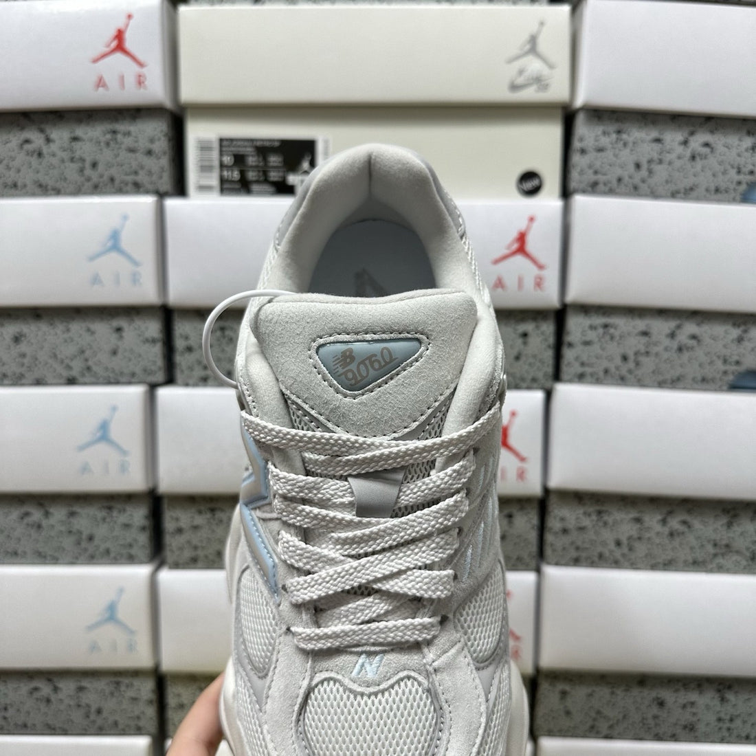 NB 9060 White Ice Blue
