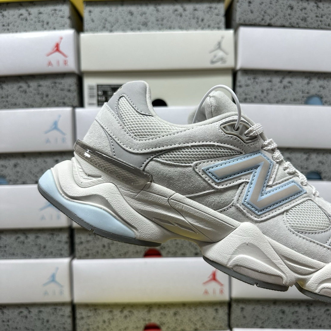 NB 9060 White Ice Blue