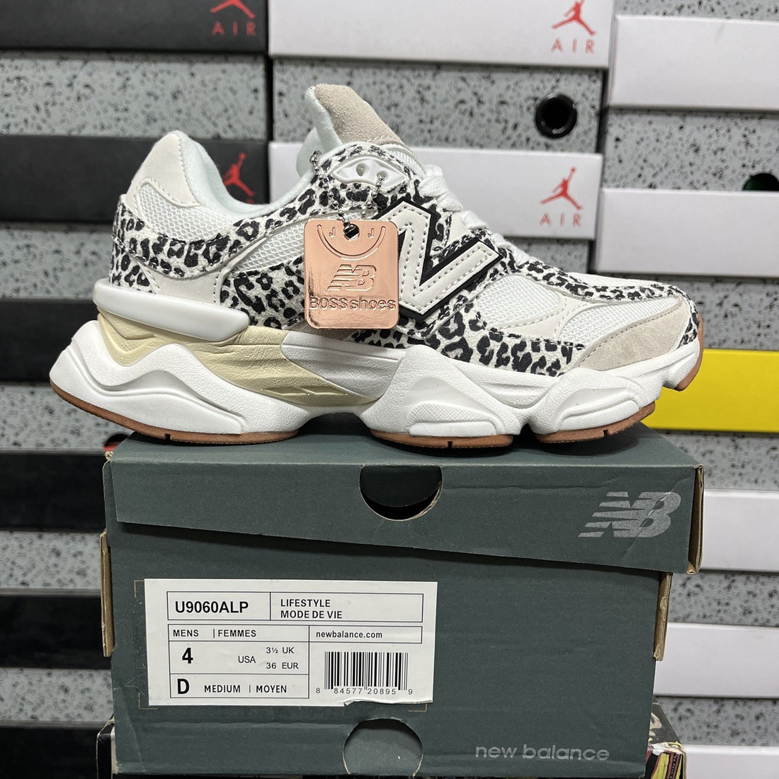 NB 9060 White Leopard