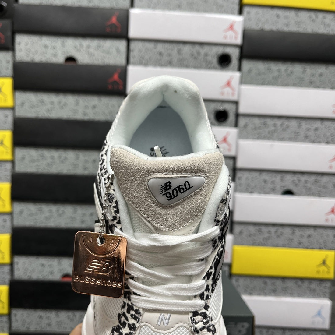 NB 9060 White Leopard