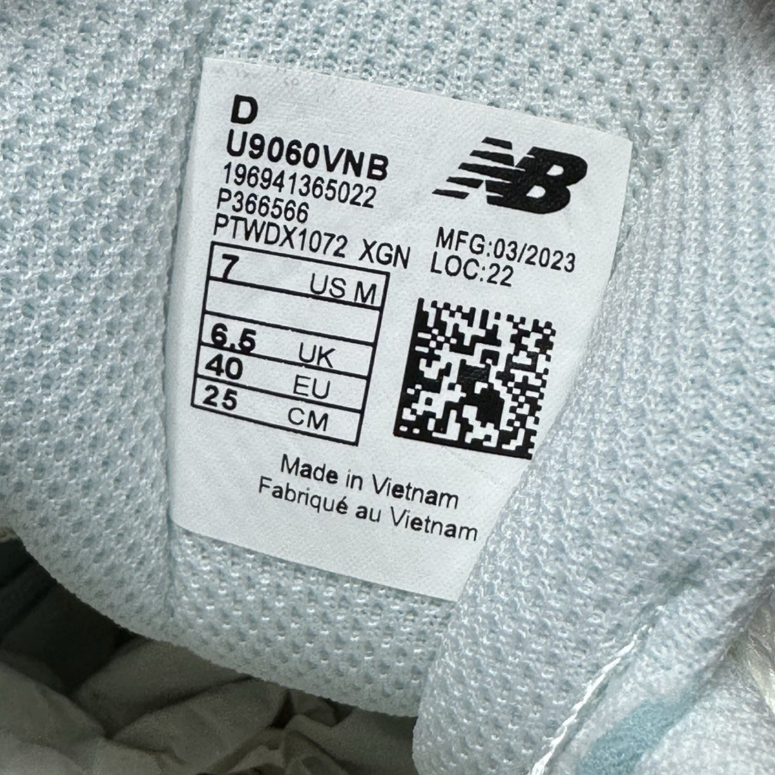NB 9060 White Navy