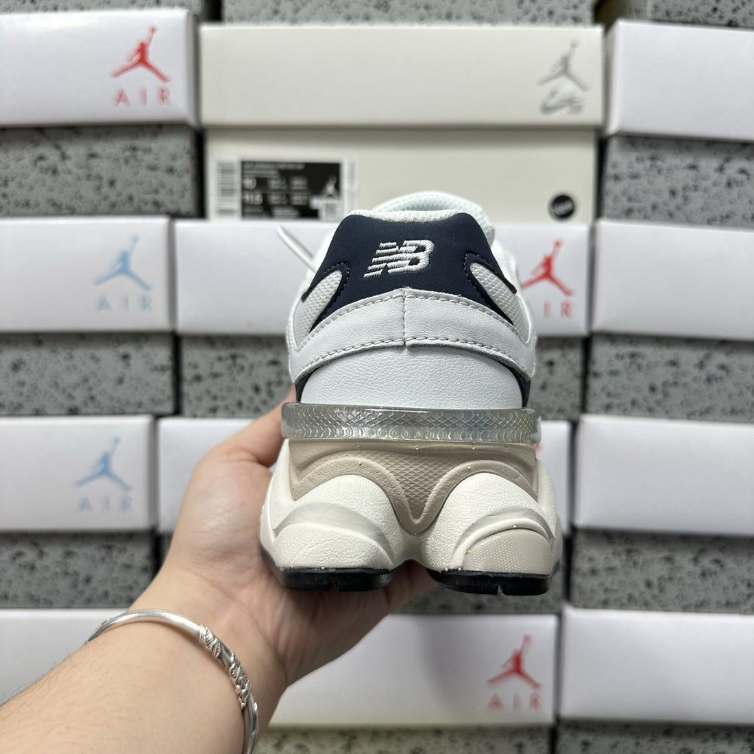 NB 9060 White Navy