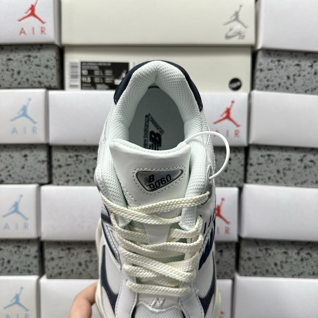 NB 9060 White Navy
