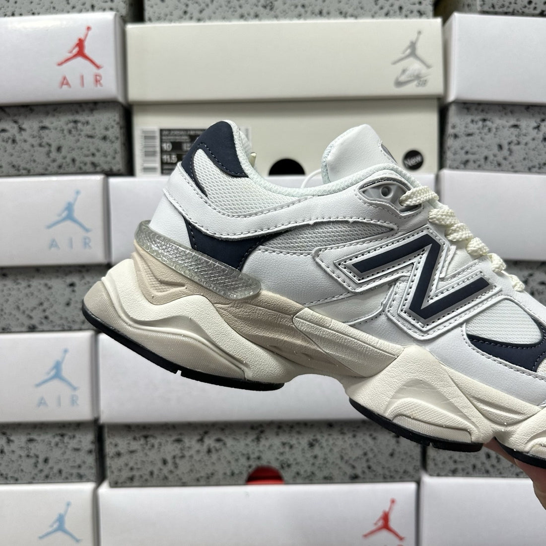 NB 9060 White Navy