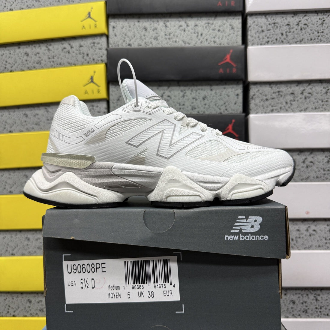 NB 9060 White Silver
