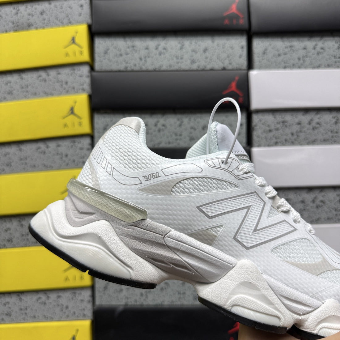 NB 9060 White Silver