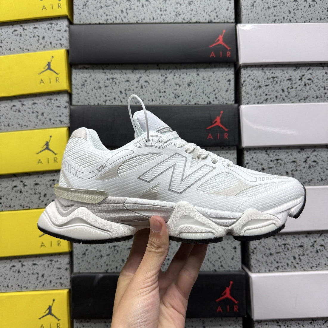 NB 9060 White Silver