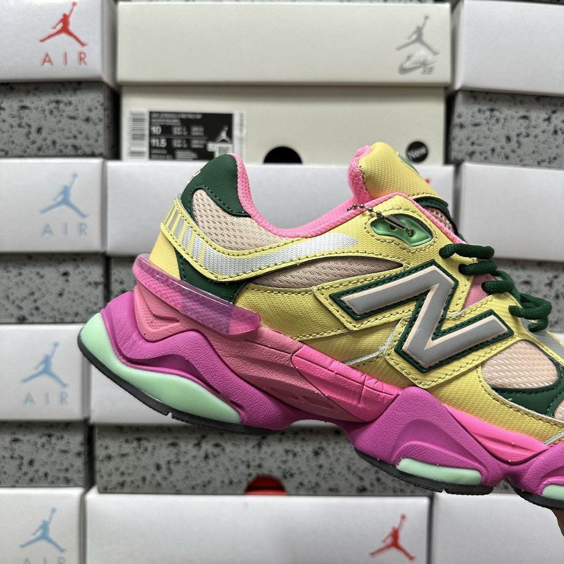NB 9060 Yellow Pink