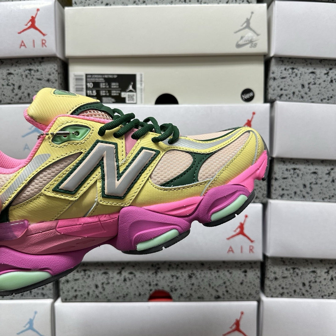 NB 9060 Yellow Pink