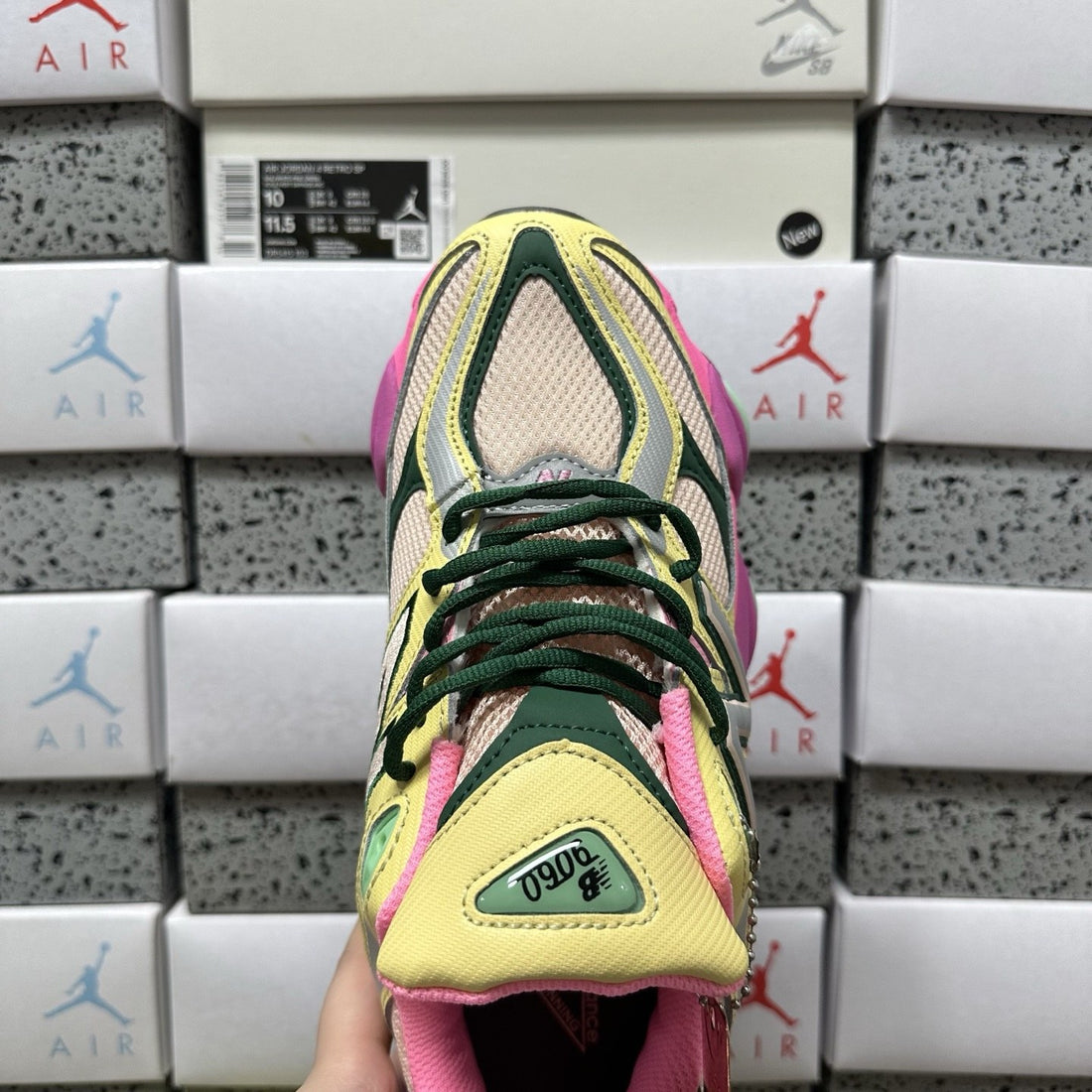 NB 9060 Yellow Pink