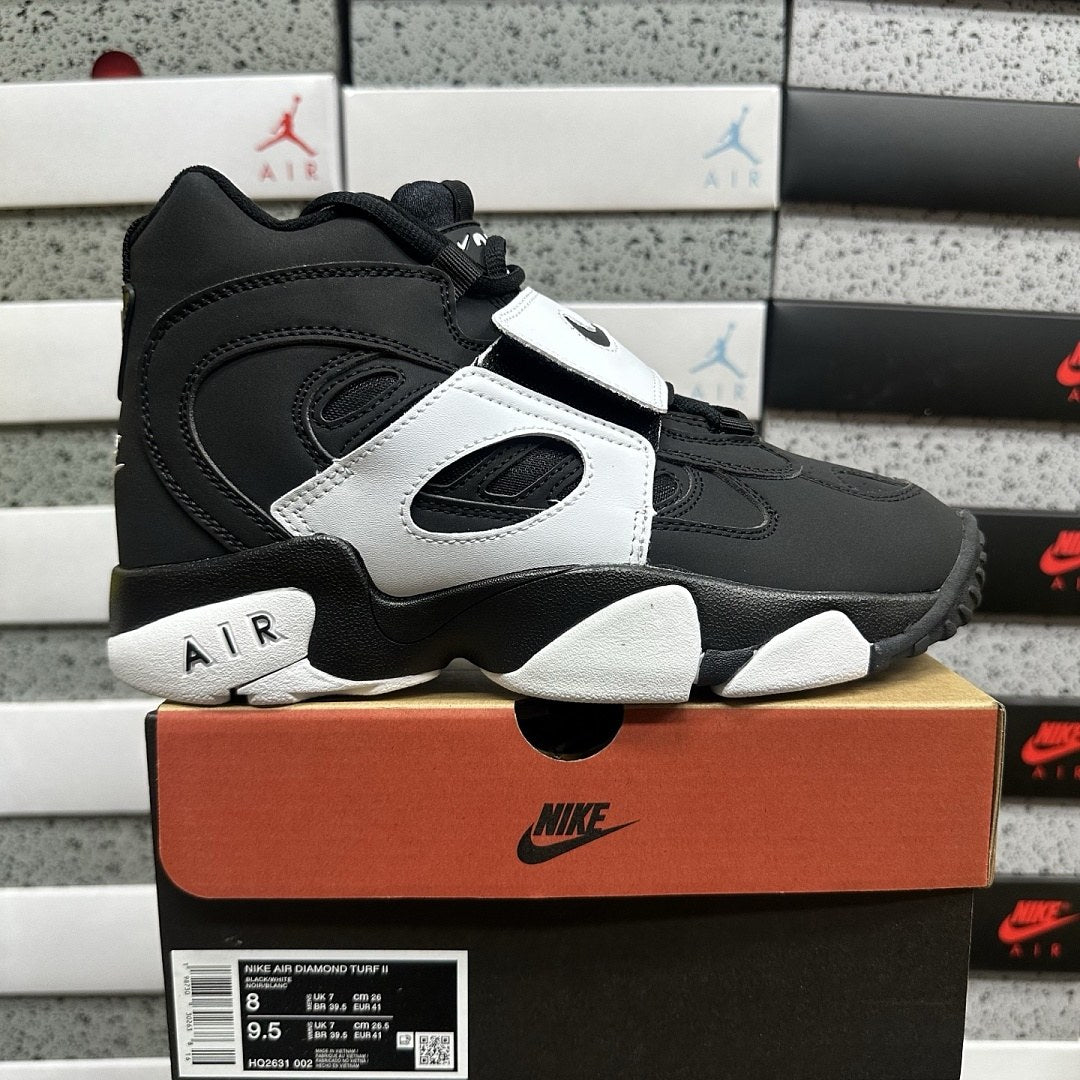 Air Diamond Turf II Black White