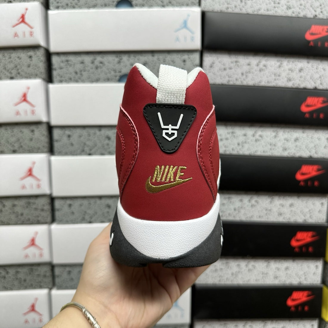 Air Diamond Turf II Varsity Red