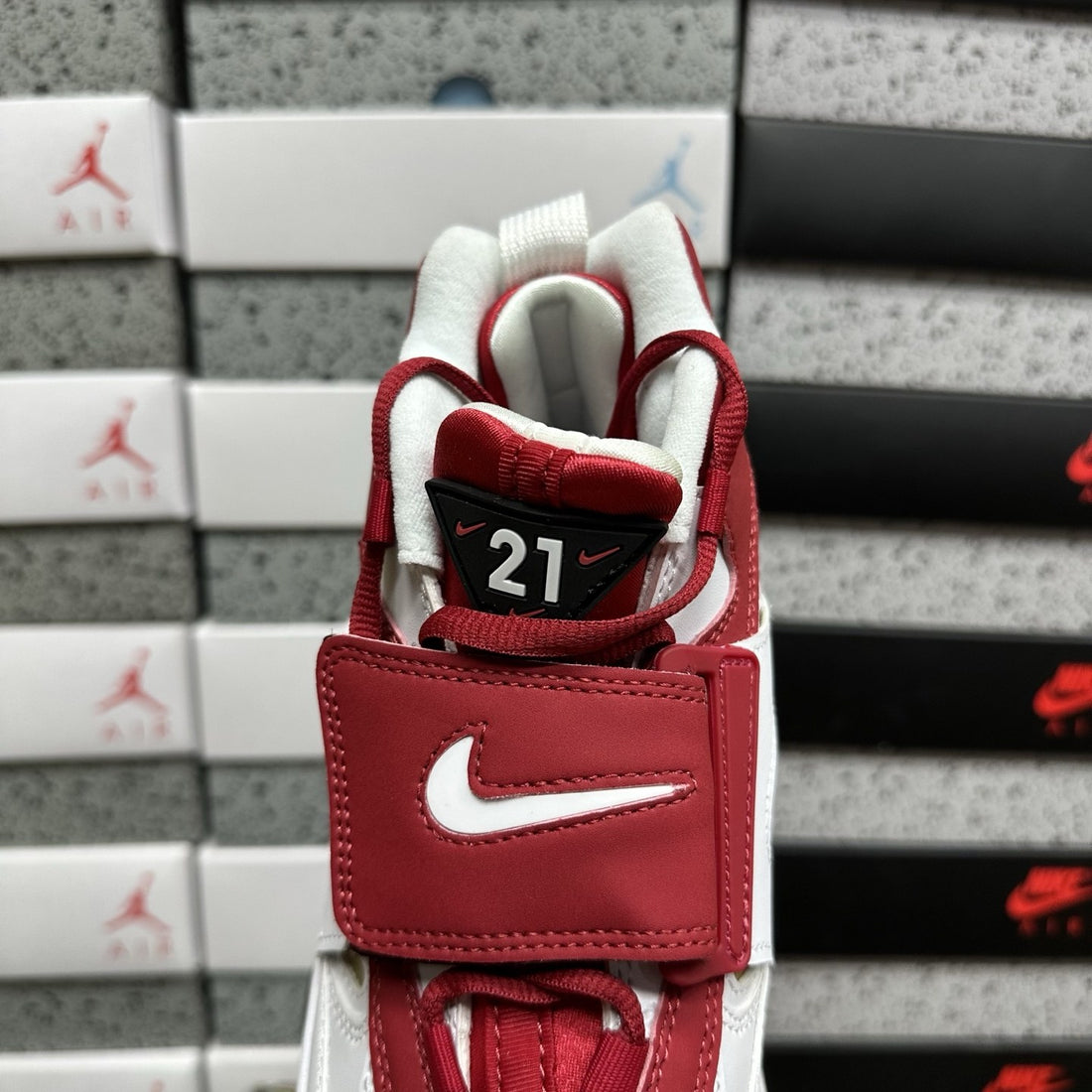 Air Diamond Turf II Varsity Red