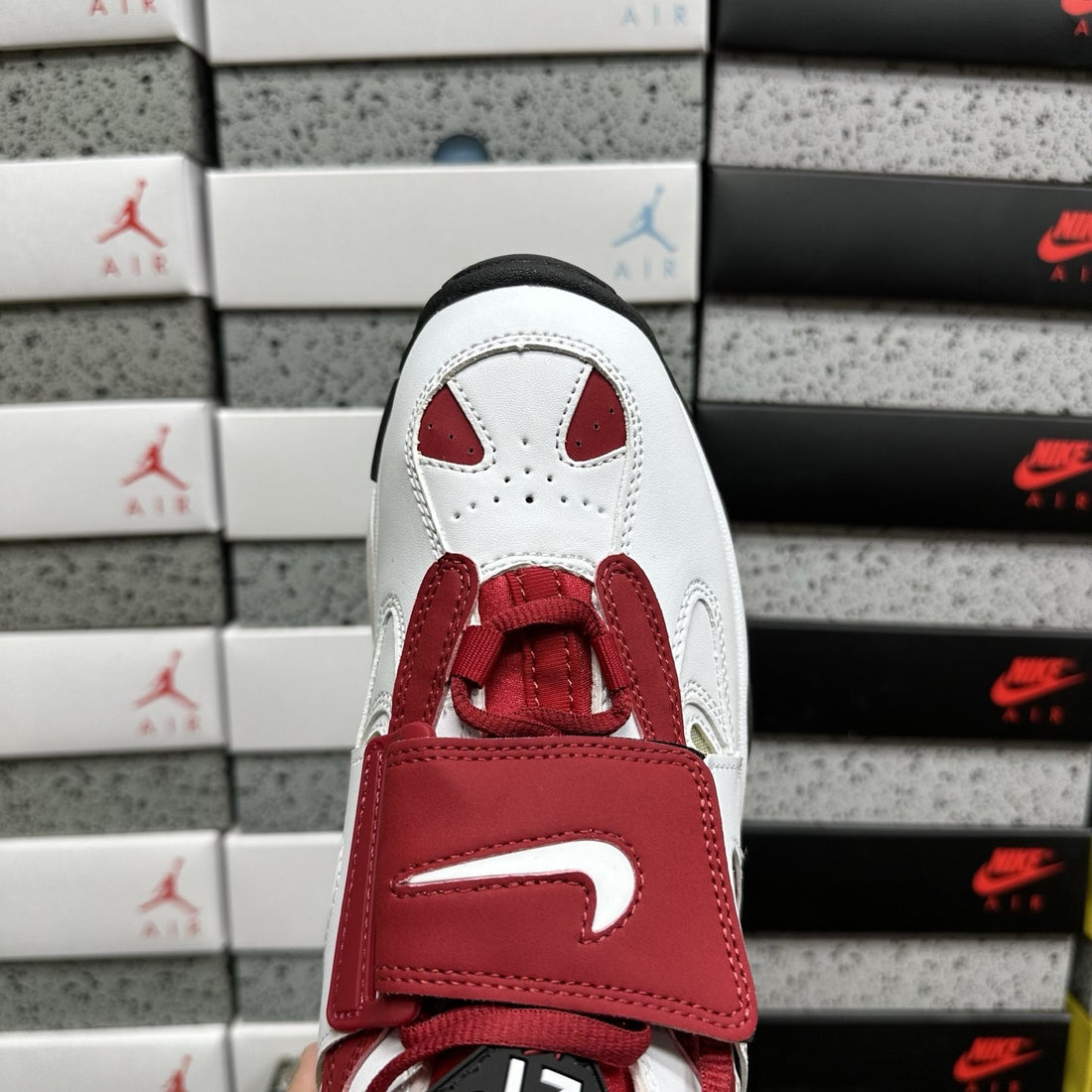 Air Diamond Turf II Varsity Red