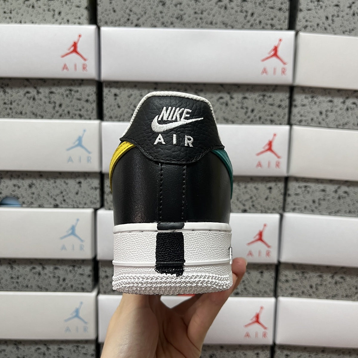 Nike Air Force 1 PEACEMINUSONE Para-Noise Teal