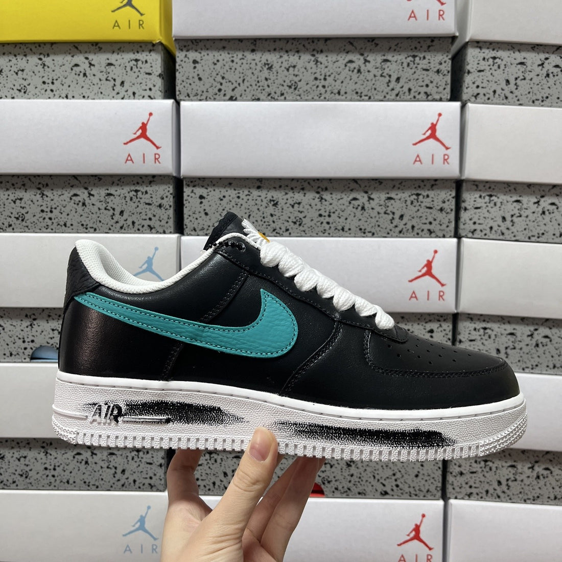 Air Force 1 PEACEMINUSONE Para-Noise Teal