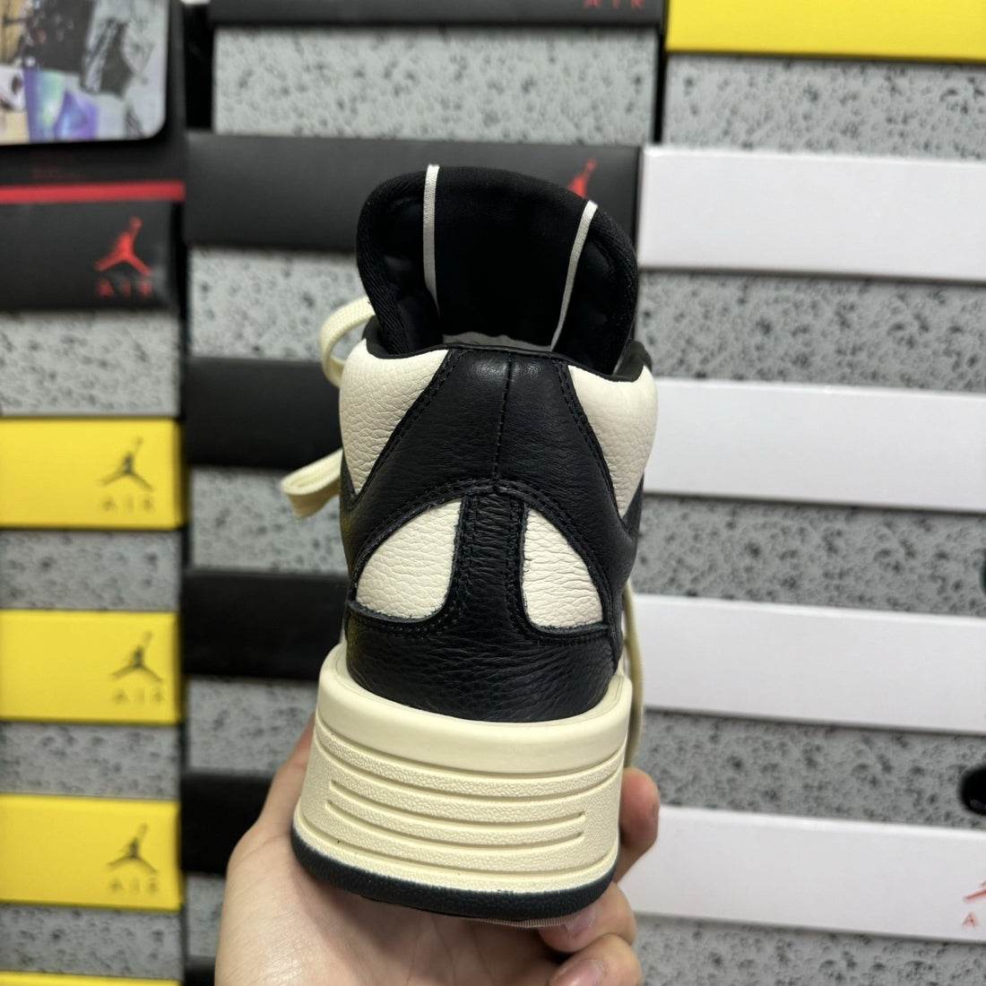 Rick Owens Converse Turbowpn Black White