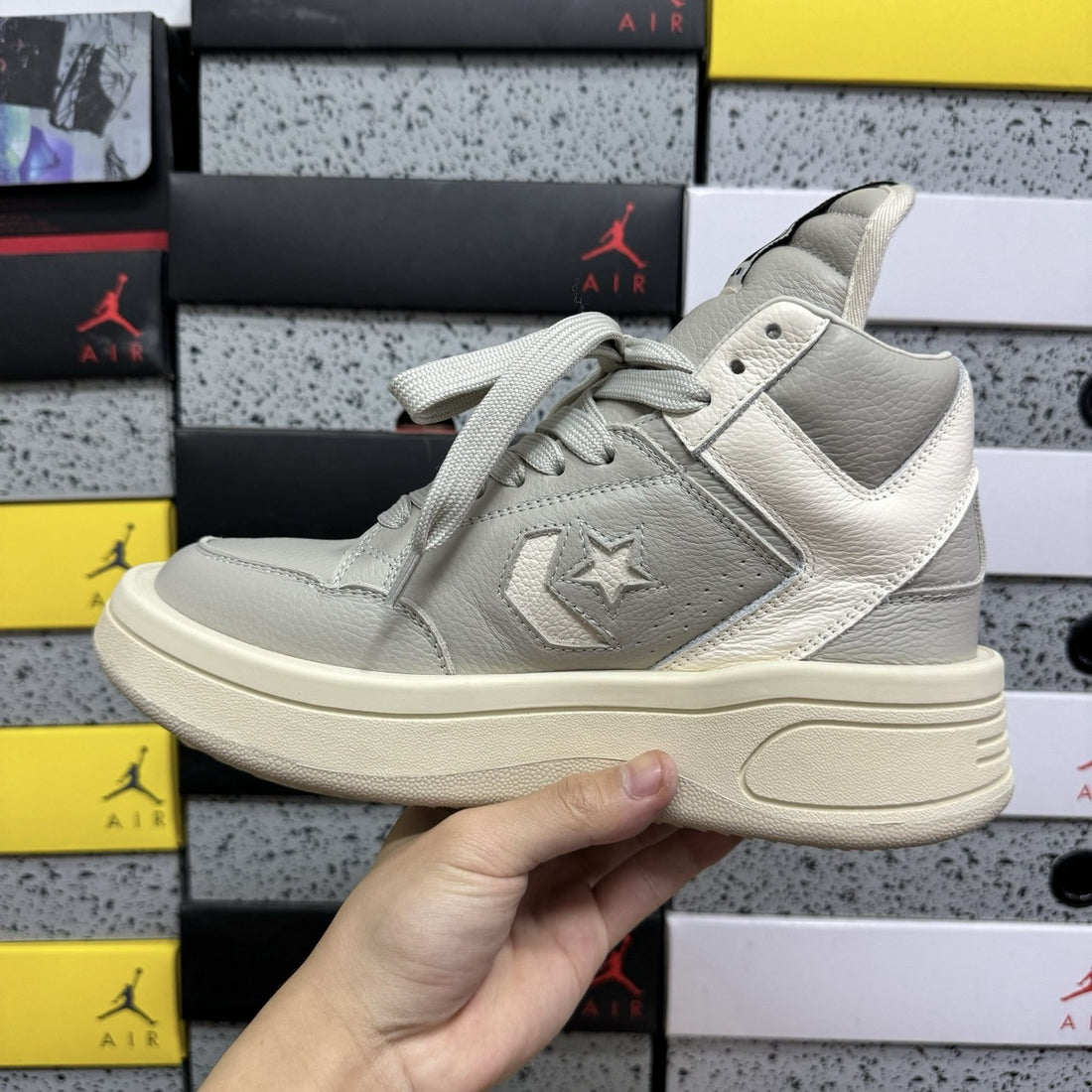 Rick Owens Converse Turbowpn Milk