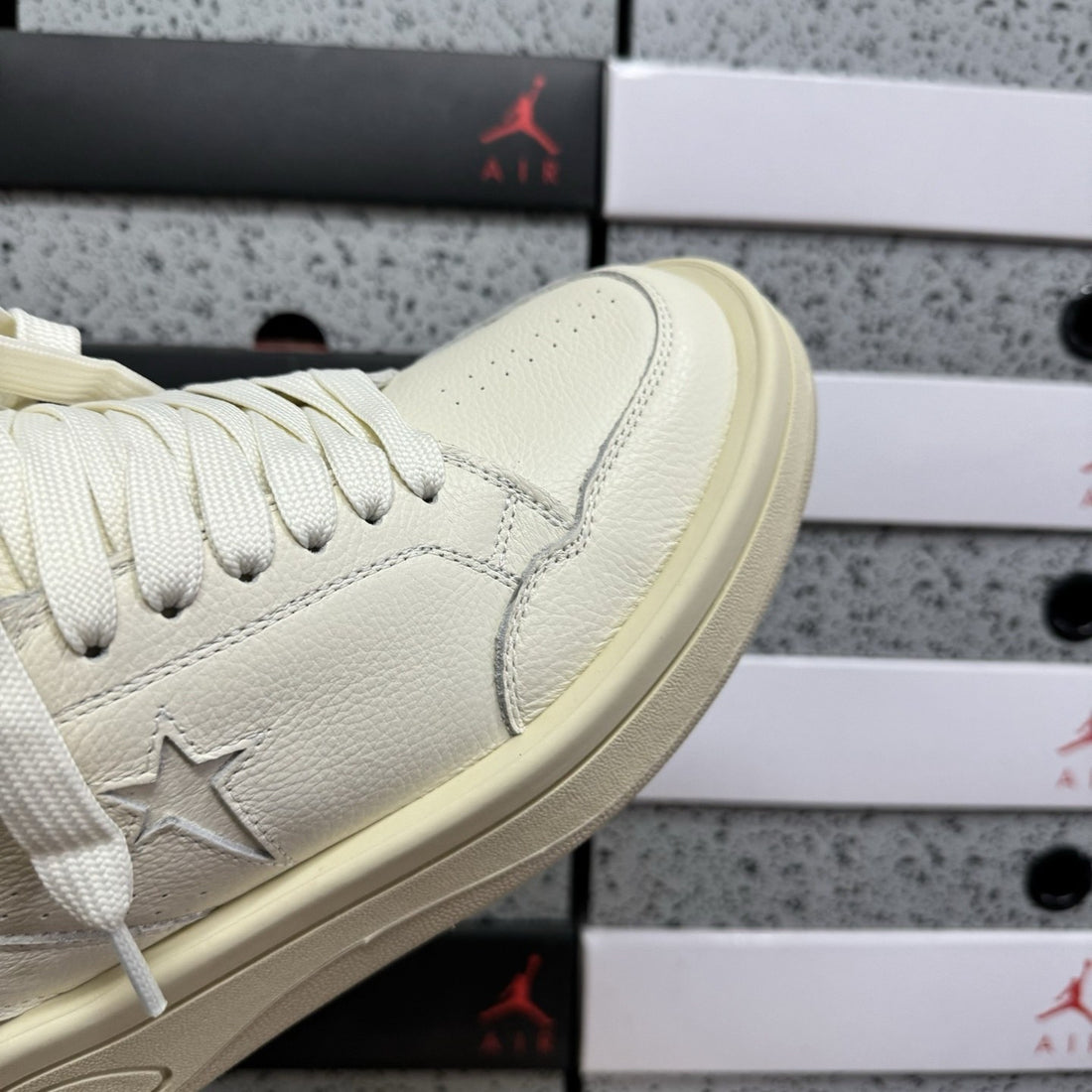 Rick Owens Converse Turbowpn White