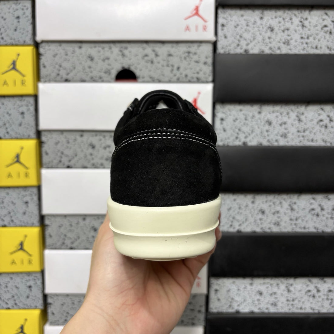 Rick Owens Drkshdw Vintage Suede Black