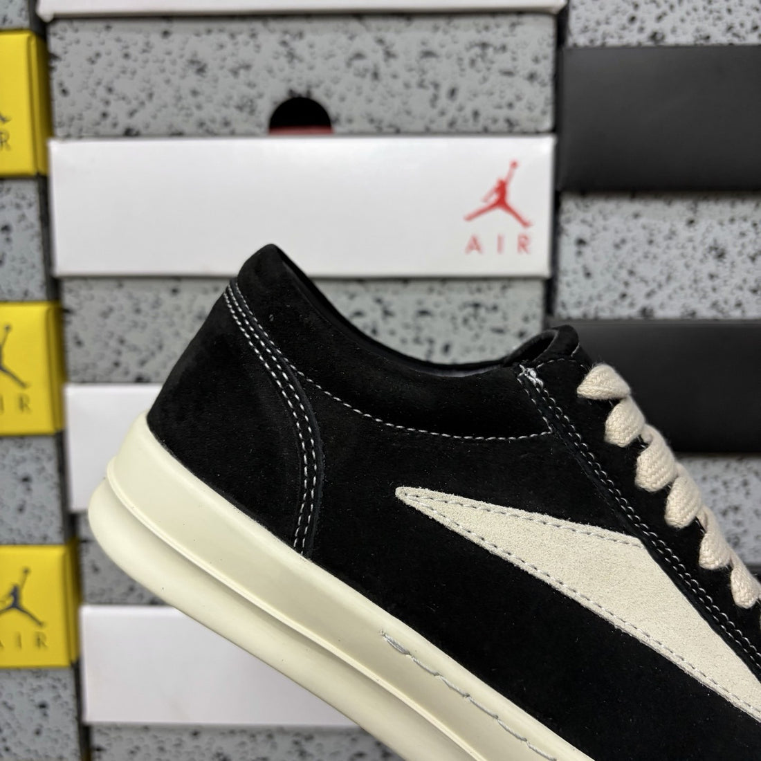 Rick Owens Drkshdw Vintage Suede Black