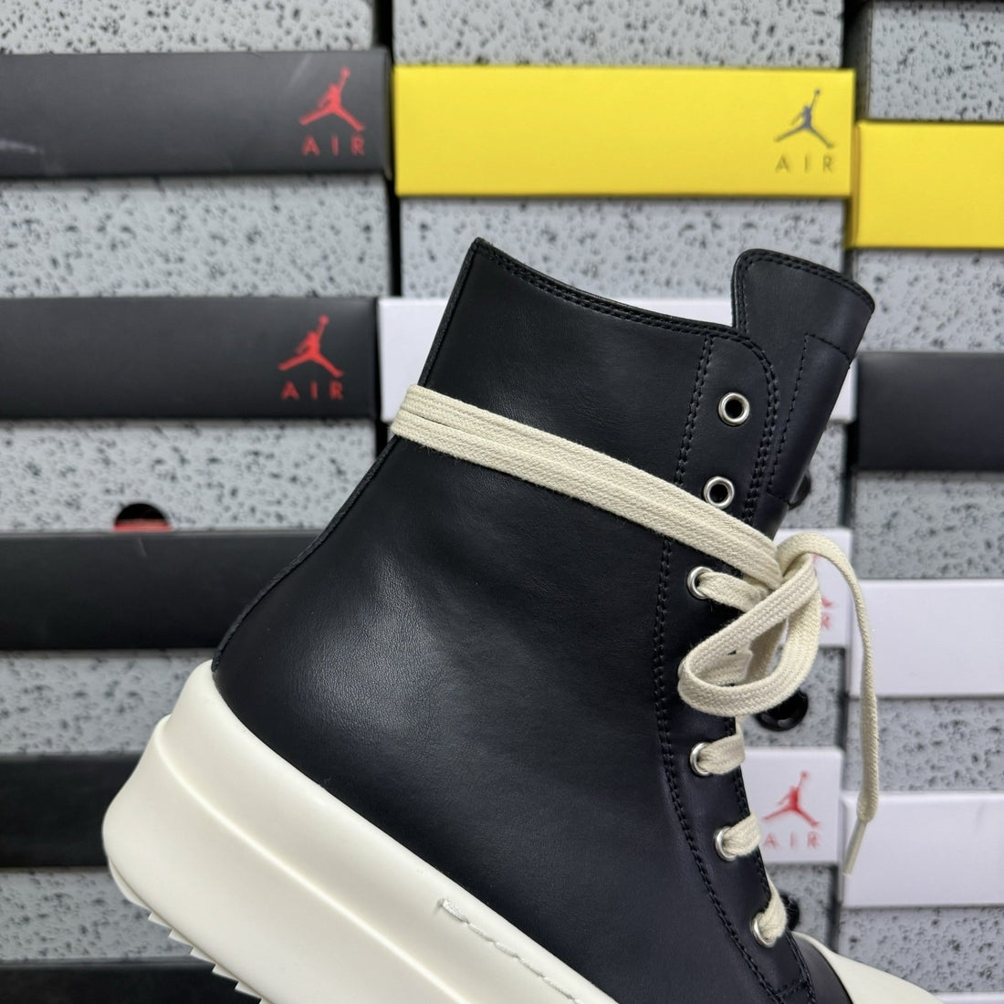 Rick Owens Geobasket Black