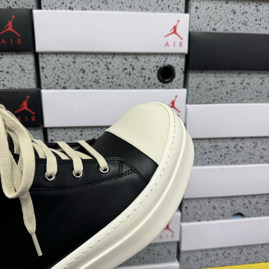 Rick Owens Geobasket Black