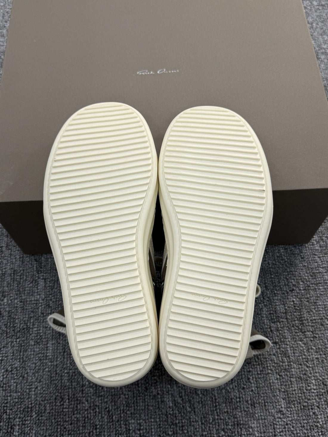 Rick Owens Geobasket Dust Brown Milk