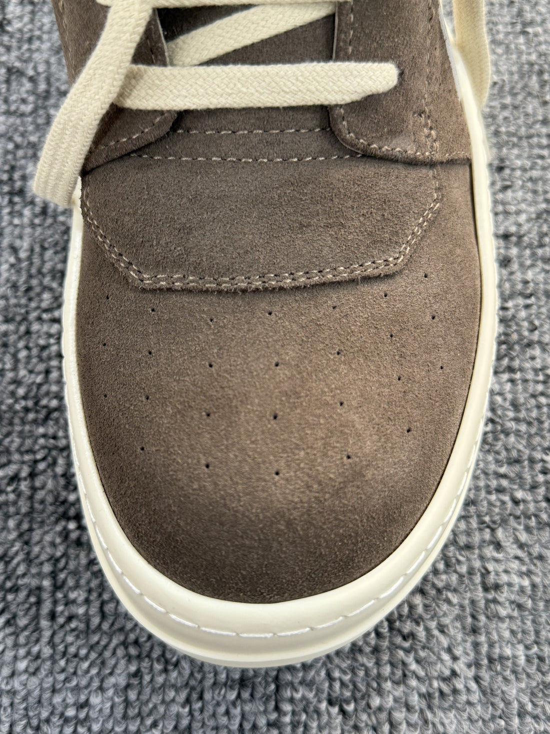 Rick Owens Geobasket Dust Brown Milk