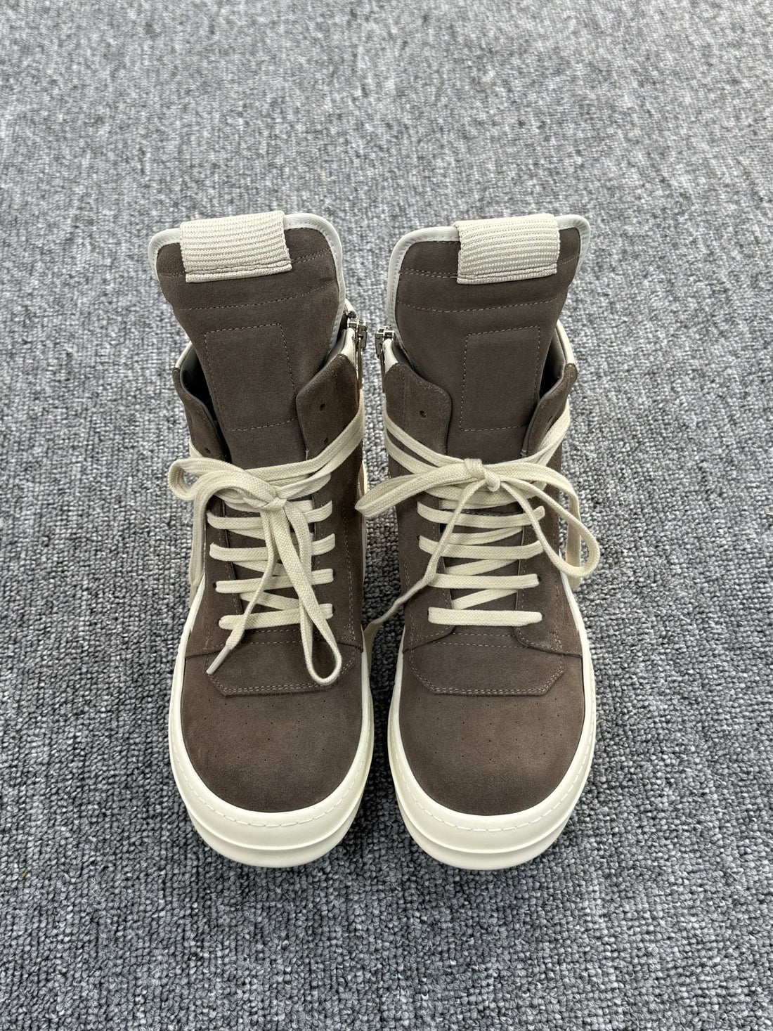Rick Owens Geobasket Dust Brown Milk