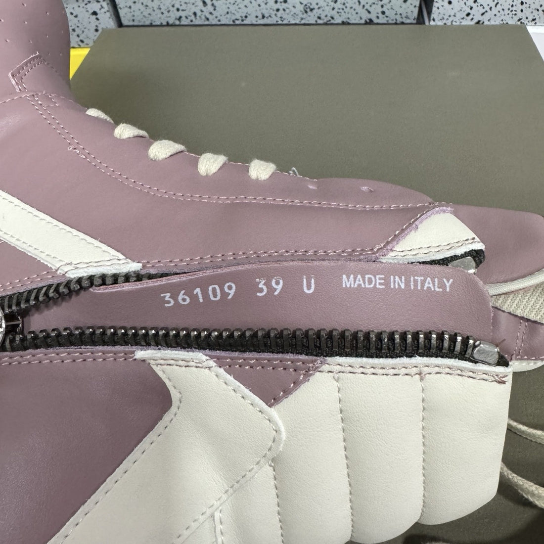 Rick Owens Geobasket Dusty Pink