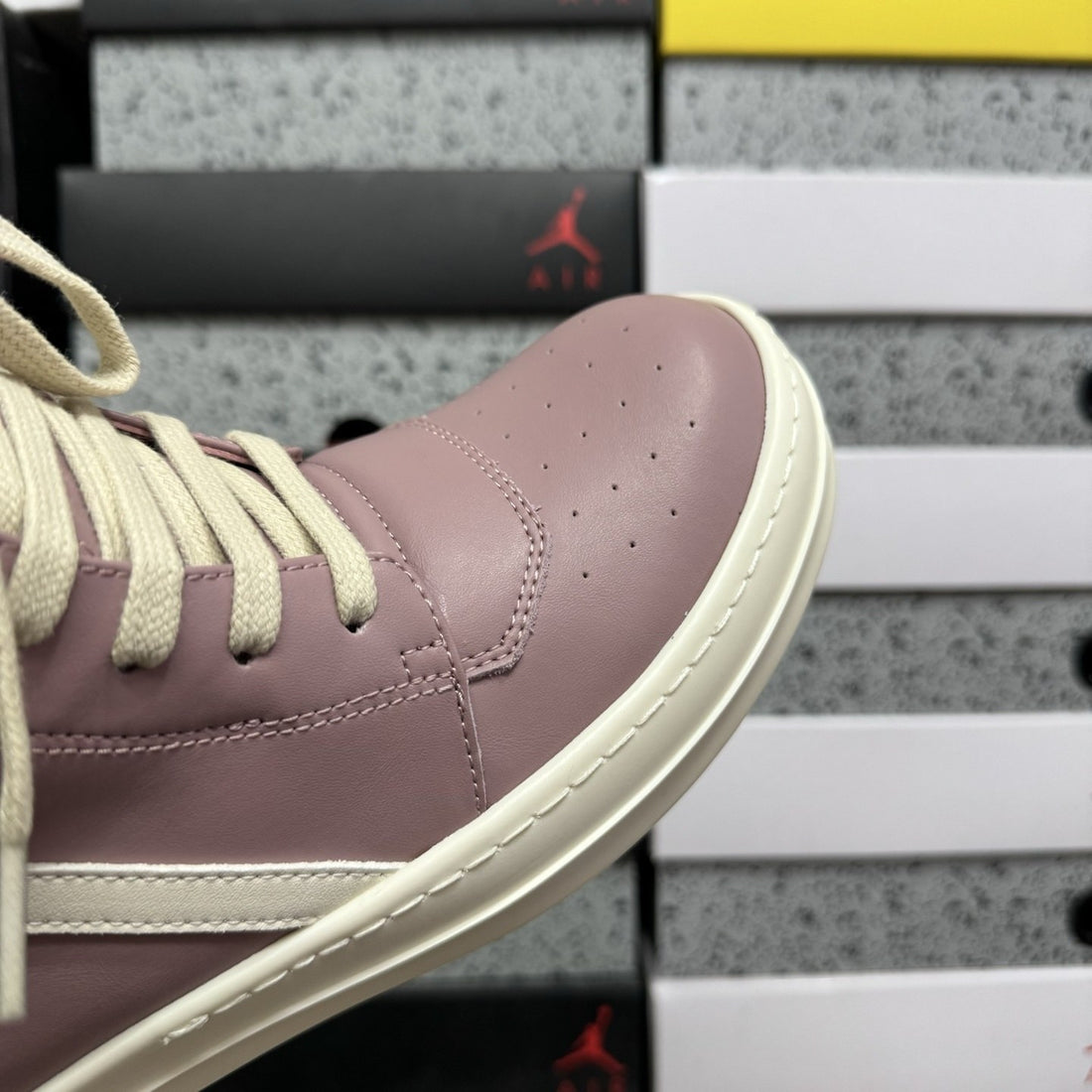 Rick Owens Geobasket Dusty Pink