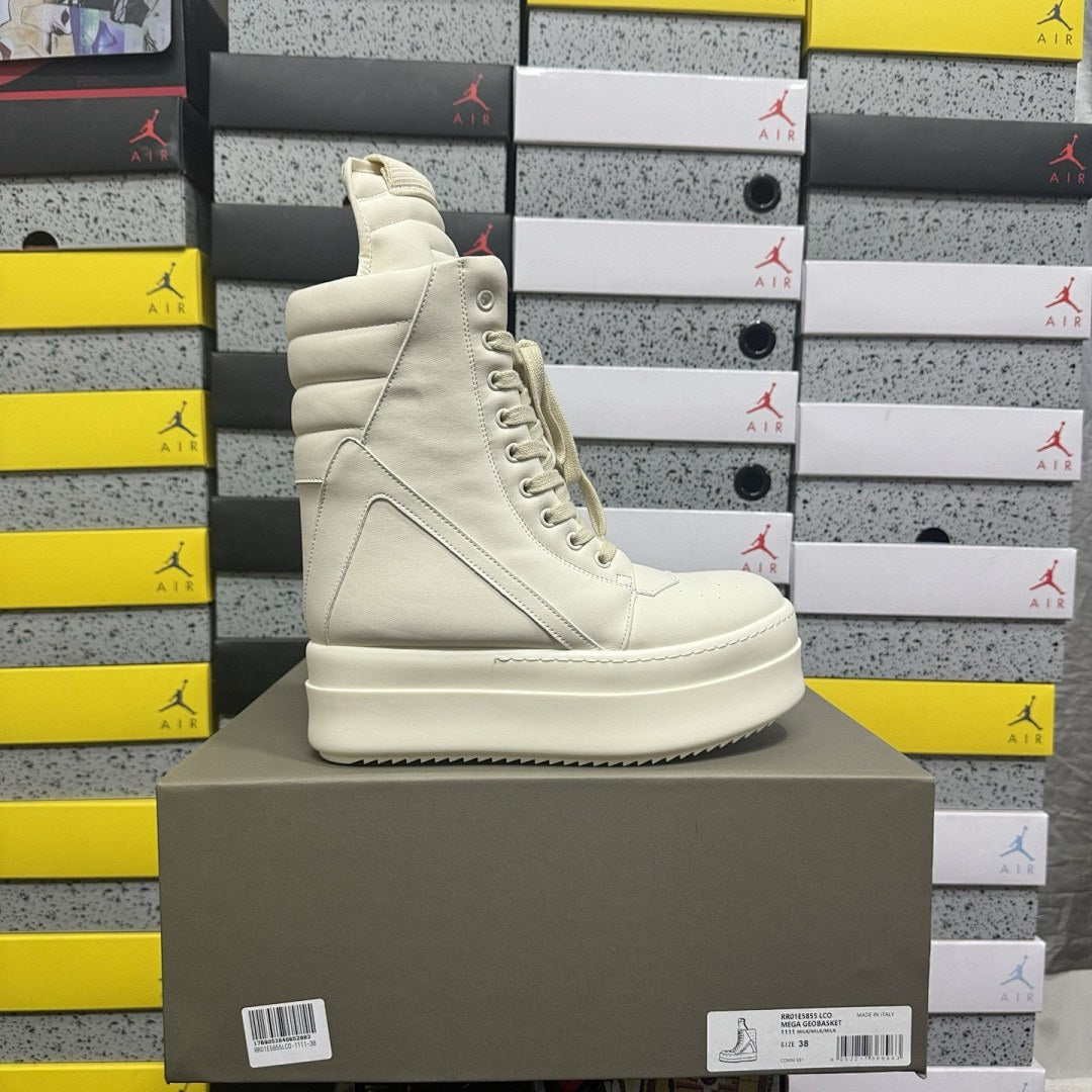 Rick Owens Geobasket Full Milk