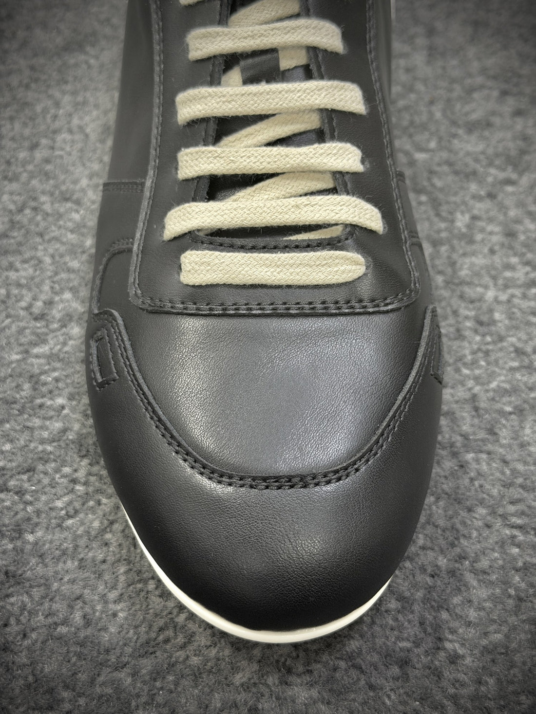 Rick Owens German Trainer Black White