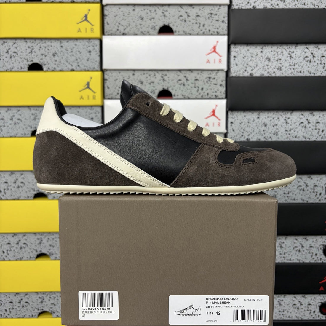 Rick Owens German Trainer Brown