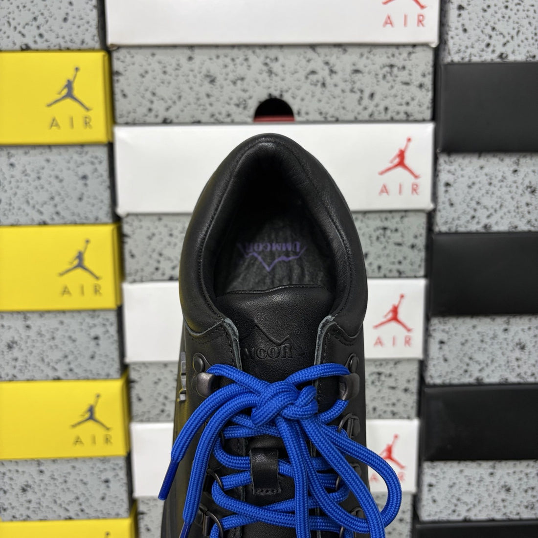 Rick Owens Hiking Low Black Blue