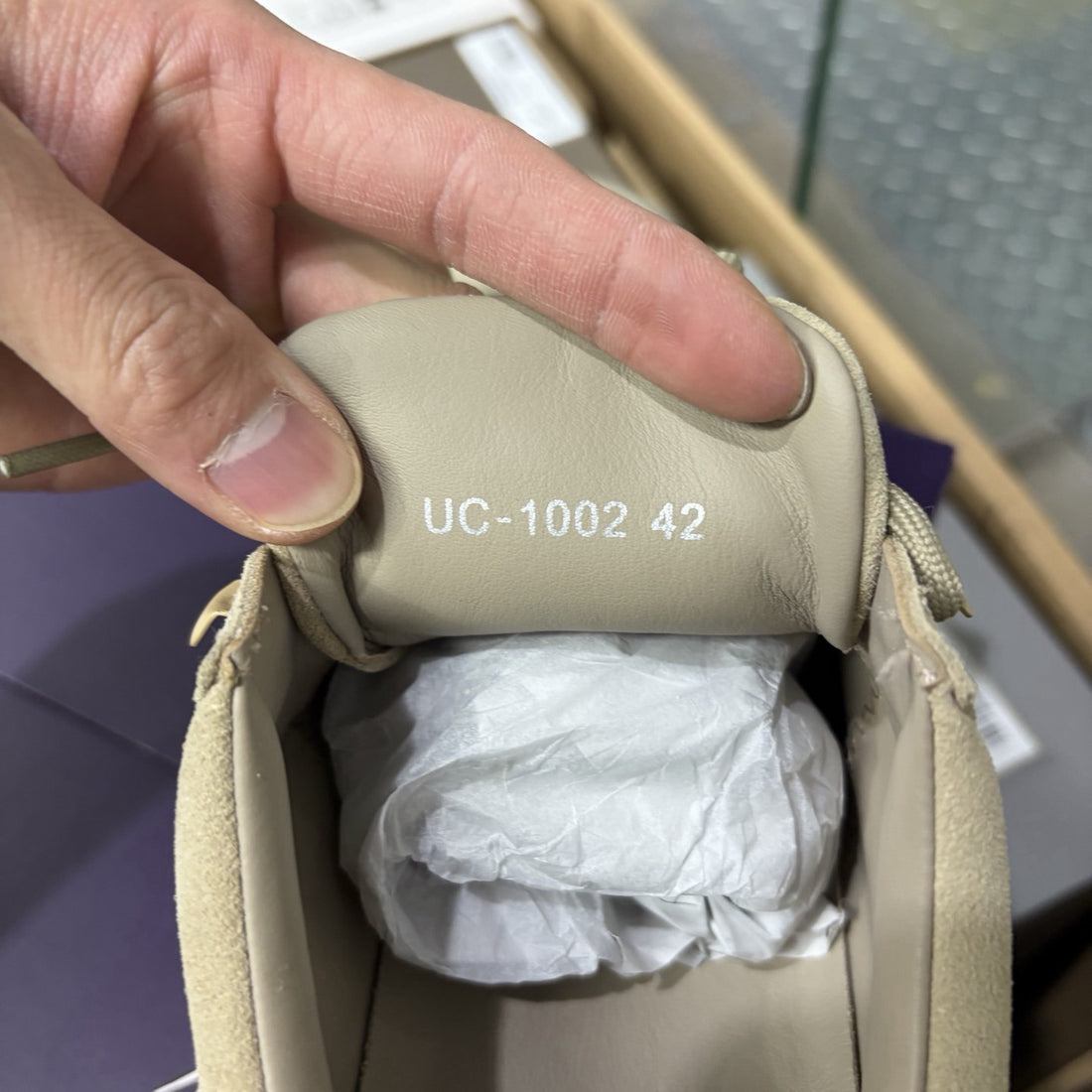 Rick Owens Hiking Low Sand