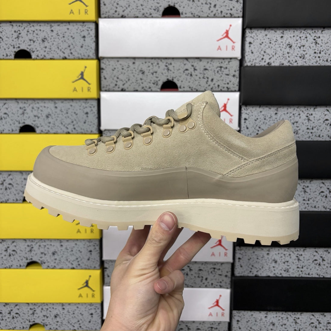 Rick Owens Hiking Low Sand