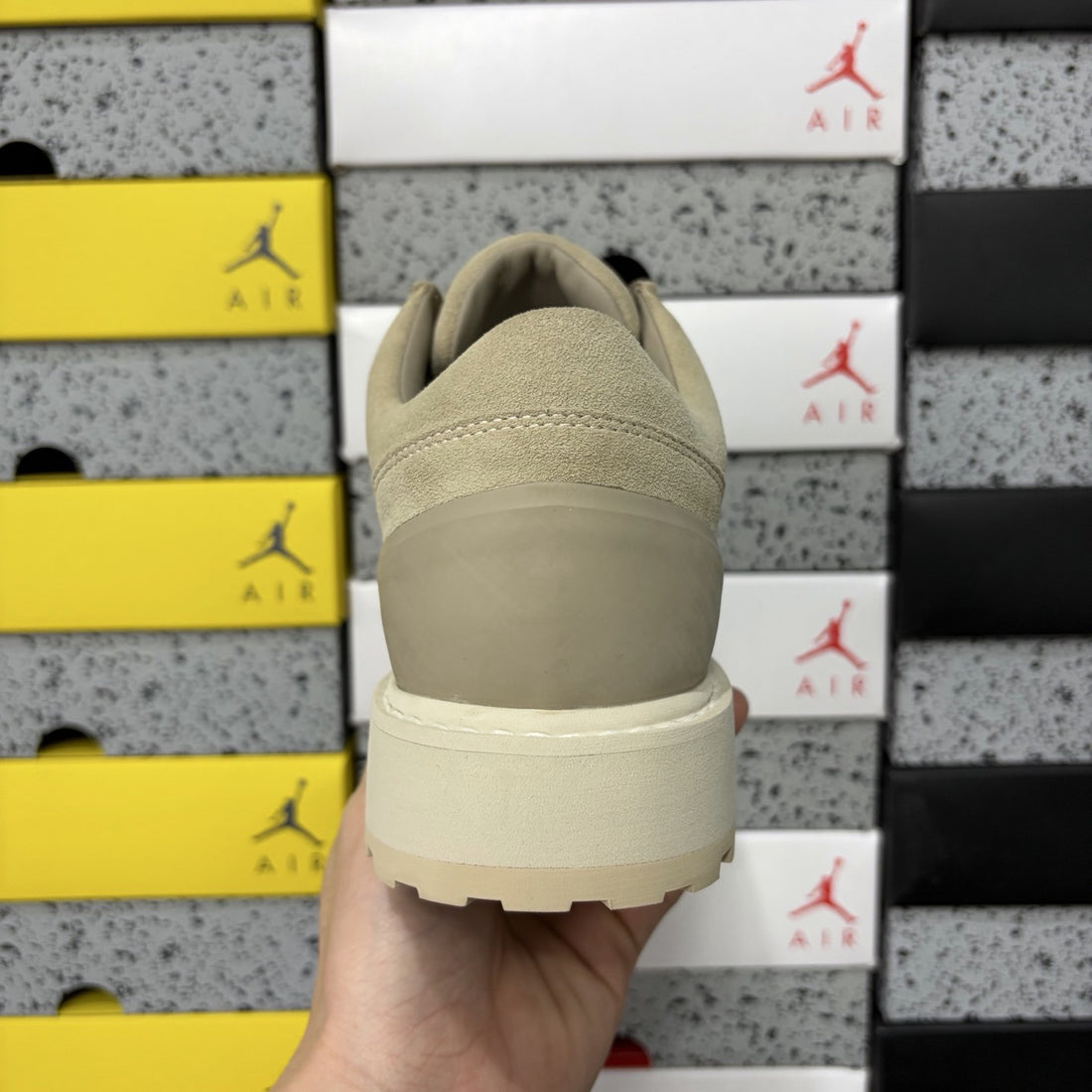 Rick Owens Hiking Low Sand
