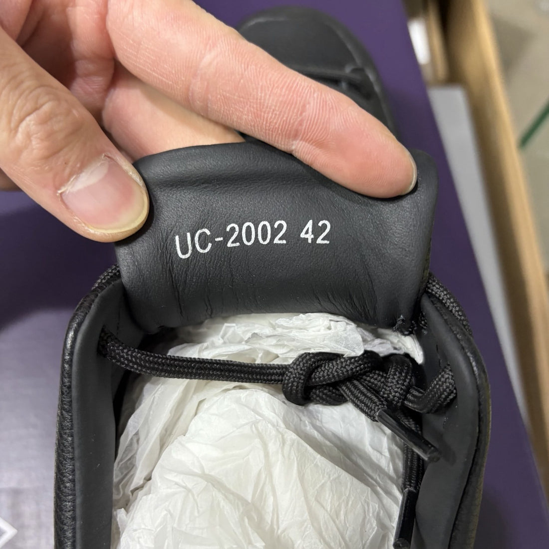 Rick Owens Hiking Low Triple Black