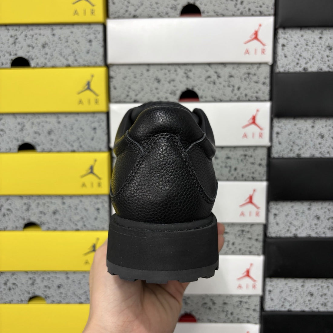 Rick Owens Hiking Low Triple Black