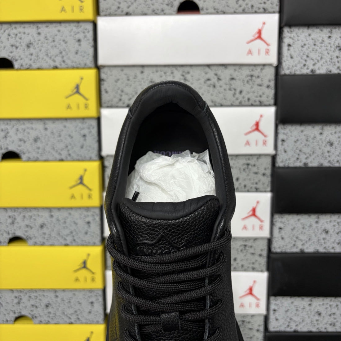 Rick Owens Hiking Low Triple Black