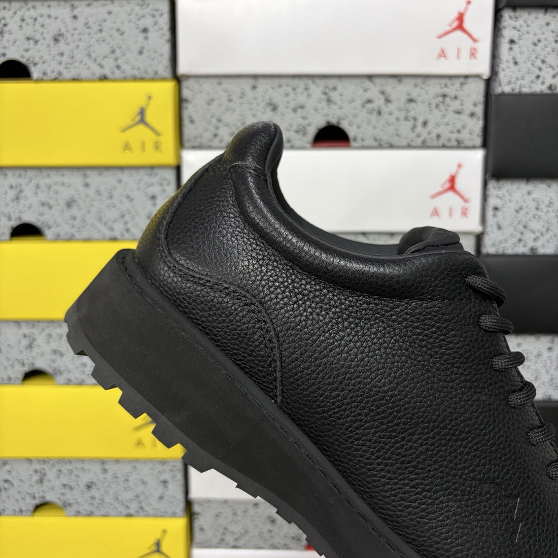 Rick Owens Hiking Low Triple Black